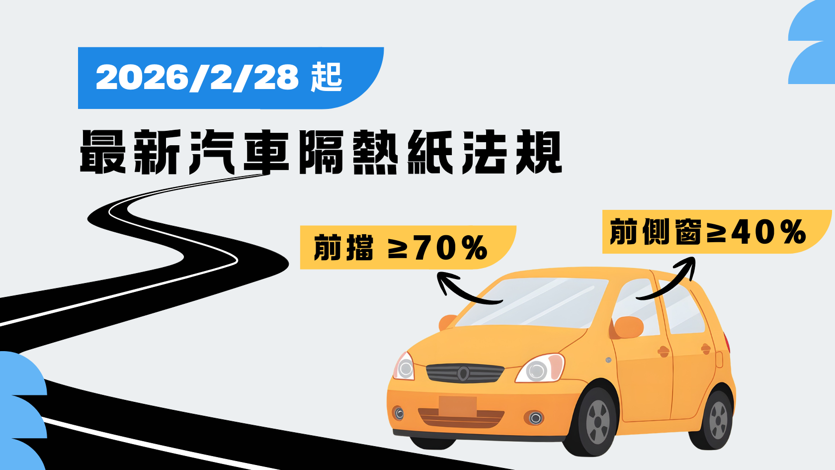 2026 隔熱紙新法規會開罰？透光度越低越好？合法隔熱紙推薦